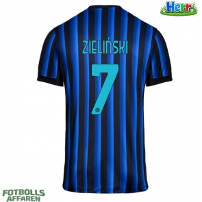 Inter Milan Piotr Zielinski #7 Hemmatröja 2025-26 Kortärmad